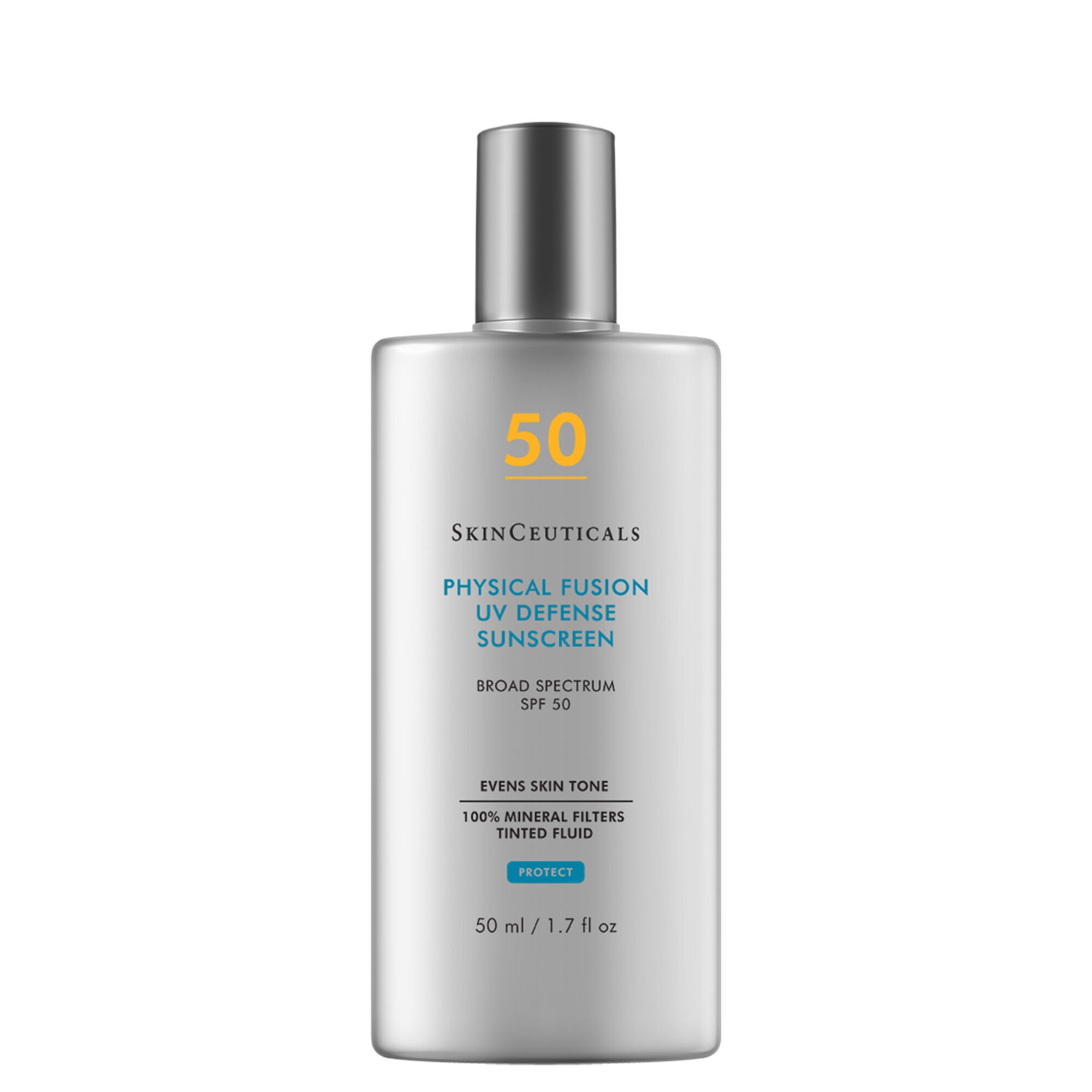 physicalfusion SkinCeuticals Physical Fusion UV Defense SPF 50 Солнцезащитное минеральное средство c тоном SPF50 50 мл — изображение 1